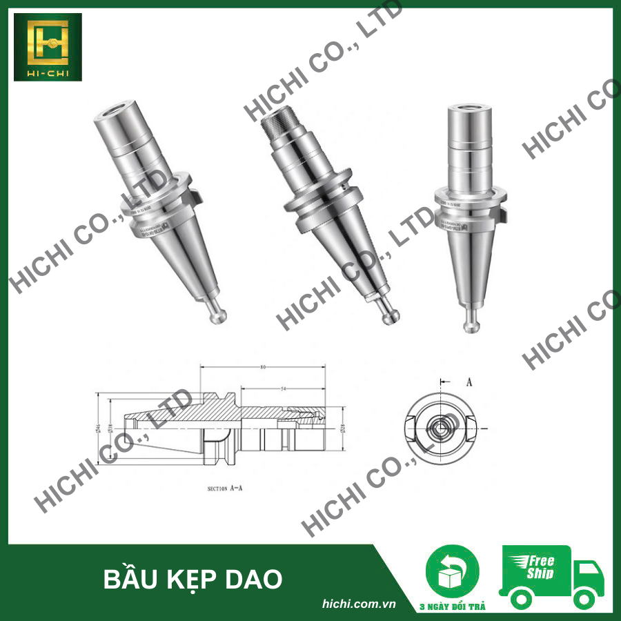 Bầu kẹp dao HSK-E50-Shrink Fit
